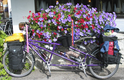 Fiets met Bloemen