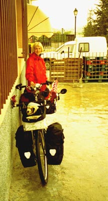 Schuilen voor de regen