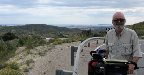Zicht op Alicante