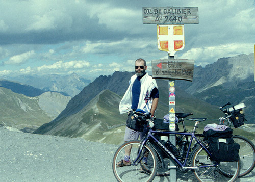 Marc oop de Galibier