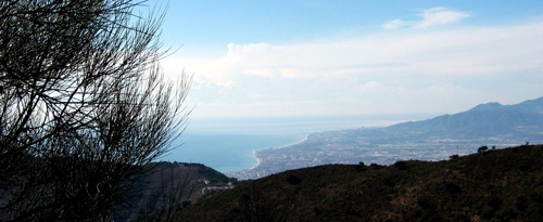 zicht op malaga
