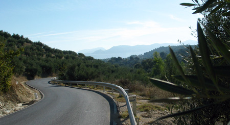 Weg uit Martos