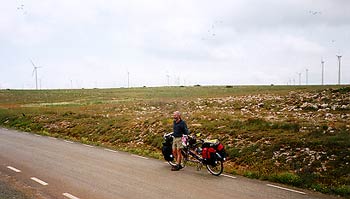 Windmolens op de Alto Tero