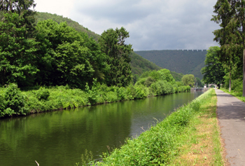 De maas in de Ardennen