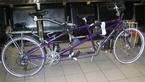 Fiets op Schiphol