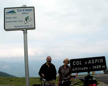 Op de Col d'Aspin