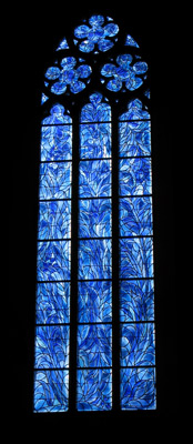Glasinloodraam van Chagall