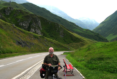 Op weg naar de Oberalppas