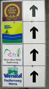 Bordjes in Hannoversch
