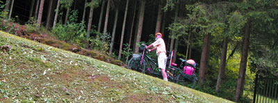 Steil weggetje