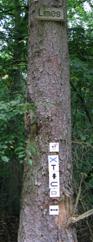 Routebord limesroute